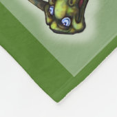 Dinosaurier Fleecedecke (Ecke)