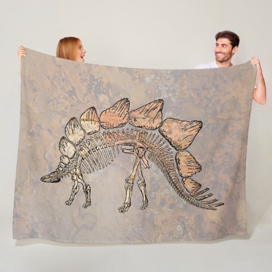 Dinosaurier Fleecedecke (Beispiel)