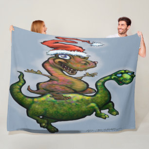 Dinosaurier Fleecedecke