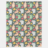 Dinosaurier! Fleecedecke. Fleecedecke (Vorderseite)