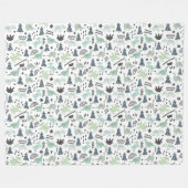 Dinosaurier! Fleecedecke. Fleecedecke (Vorderseite (Horizontal))