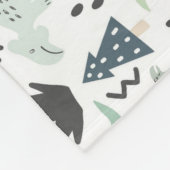 Dinosaurier! Fleecedecke. Fleecedecke (Ecke)