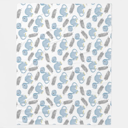 Dinosaurier! Fleecedecke. Fleecedecke (Vorderseite)