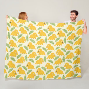 Dinosaurier! Fleecedecke. Fleecedecke