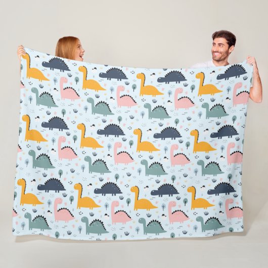 Dinosaurier! Fleecedecke. Fleecedecke (Beispiel)
