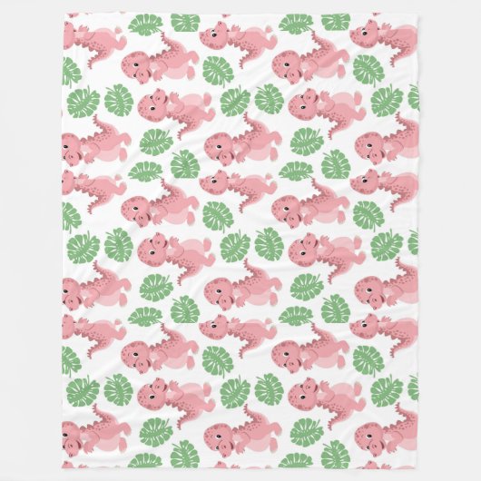 Dinosaurier! Fleecedecke. Fleecedecke (Vorderseite)