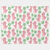 Dinosaurier! Fleecedecke. Fleecedecke (Vorderseite (Horizontal))