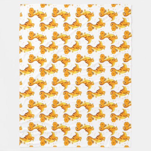 Dinosaurier! Fleecedecke. Fleecedecke (Vorderseite)