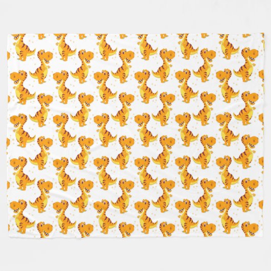 Dinosaurier! Fleecedecke. Fleecedecke (Vorderseite (Horizontal))