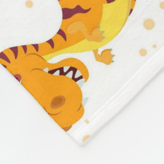 Dinosaurier! Fleecedecke. Fleecedecke (Ecke)