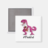 Dinosaurier Football Boys1 Magnet (Vorderseite/Rückseite)
