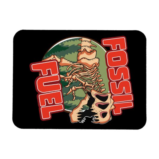 Dinosaurier "Fossil Fuel" Magnet (Horizontal)