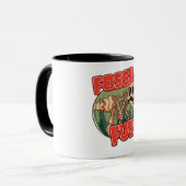 Dinosaurier "Fossil Fuel" Tasse (Vorderseite Links)
