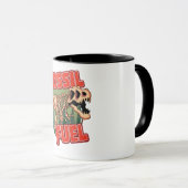 Dinosaurier "Fossil Fuel" Tasse (VorderseiteRechts)