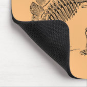 Dinosaurier-Fossilienpaläontologie Mousepad (Ecke)