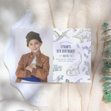 Dinosaurier Foto Geburtstagsparty