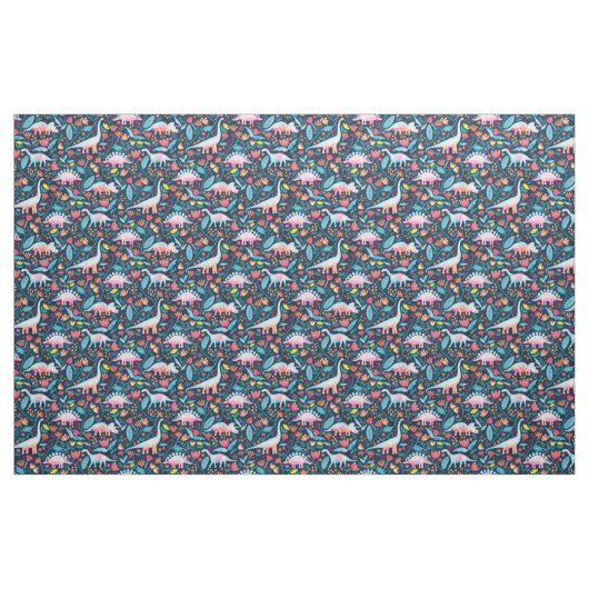 Dinosaurier-Freude Stoff (Fat Quarter (45,7 x 55,9 cm))
