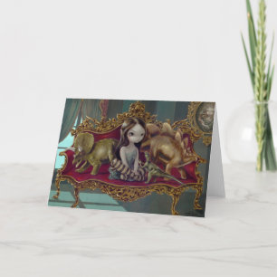 "Dinosaurier-Freunde I" Gruß-Karte Karte