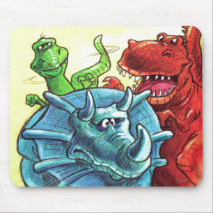Dinosaurier-Freunde Mousepad