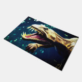 Dinosaurier Fußmatte (Schrägansicht)