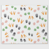 Dinosaurier Geburtstag Geschenkpapier (Flach)