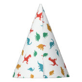 Dinosaurier Geburtstag T Rex Kinder Jurassische Ti Partyhütchen (Rückseite)