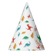 Dinosaurier Geburtstag T Rex Kinder Jurassische Ti Partyhütchen (Links)