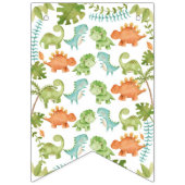 Dinosaurier Geburtstag Wimpelkette (Erste Fahne)