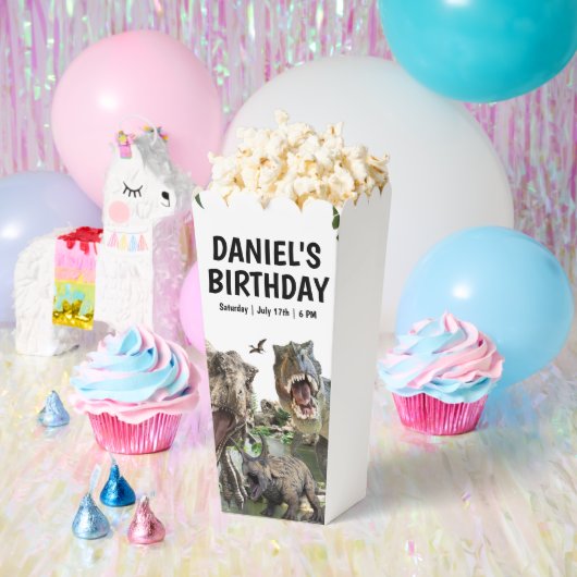 Dinosaurier Geburtstagsparty, Dino Party Geschenkschachtel (Party)