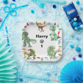 Dinosaurier-Geburtstagsparty Pappteller (Party)