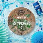 Dinosaurier Geburtstagsparty Pappteller (Party)