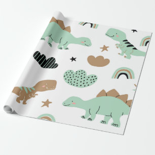 Dinosaurier Geschenkpapier