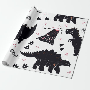 Dinosaurier Geschenkpapier