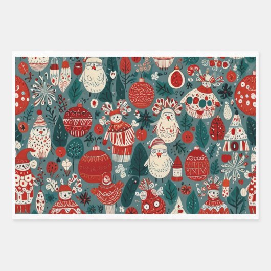 Dinosaurier Geschenkpapier (Vorderseite 3)