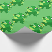 Dinosaurier Geschenkpapier (Ecke)