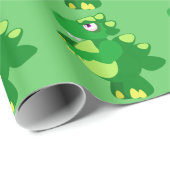Dinosaurier Geschenkpapier (Rolleneckpunkt)
