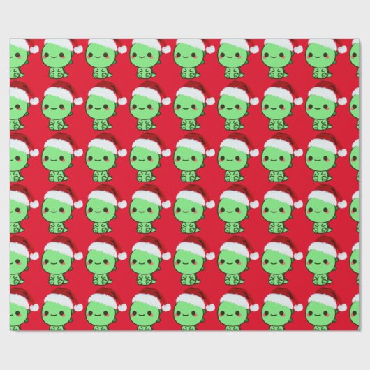 Dinosaurier Geschenkpapier (Flach)