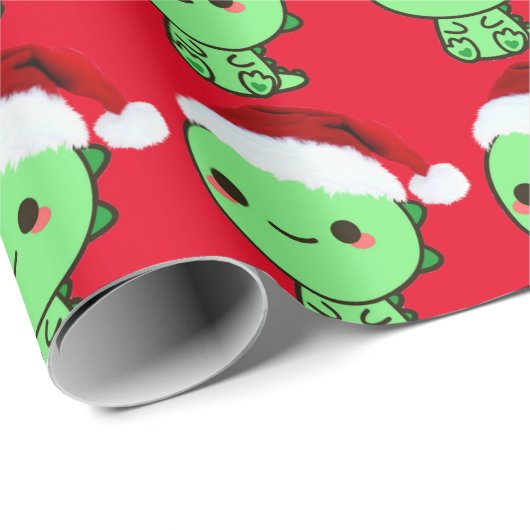 Dinosaurier Geschenkpapier (Rolleneckpunkt)