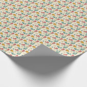 Dinosaurier Geschenkpapier (Ecke)