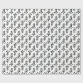 Dinosaurier Geschenkpapier (Flach)