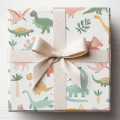 Dinosaurier Geschenkpapier