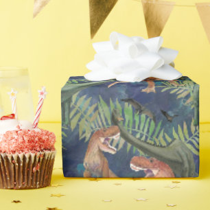 Dinosaurier Geschenkpapier