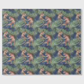 Dinosaurier Geschenkpapier (Flach)