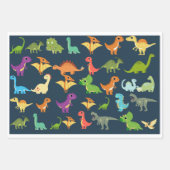 Dinosaurier Geschenkpapier Set (Vorderseite 3)