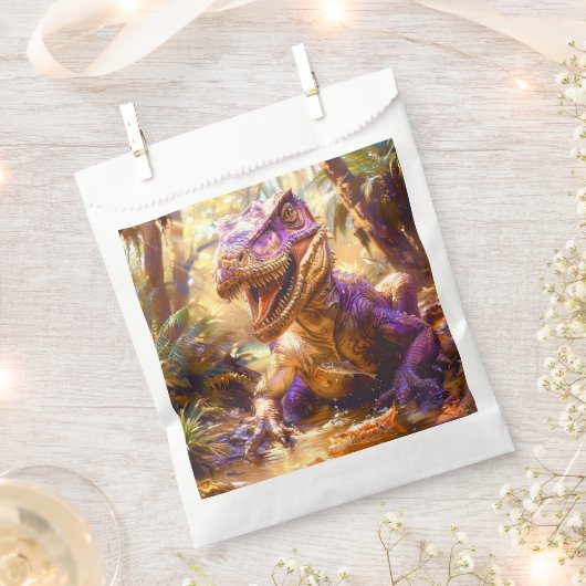 Dinosaurier Geschenktütchen (Ausgeschnitten)