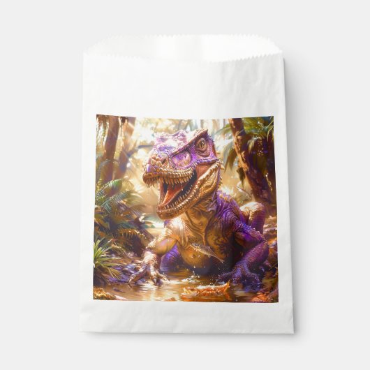 Dinosaurier Geschenktütchen (Vorderseite)