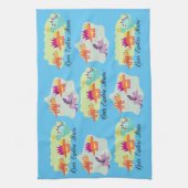 Dinosaurier Geschirrtuch (Vertikal)