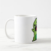 Dinosaurier-Gesicht Kaffeetasse (Links)