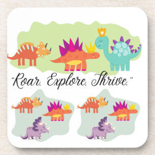 Dinosaurier Getränkeuntersetzer
