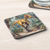 Dinosaurier Getränkeuntersetzer (Linke Seite)